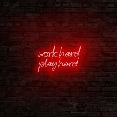 Настенный светильник Work Hard Play Hard цена и информация | Настенные светильники | pigu.lt