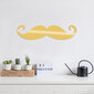 Metalinė sienų dekoracija Mustache Gold, 59x14 cm kaina ir informacija | Interjero detalės | pigu.lt