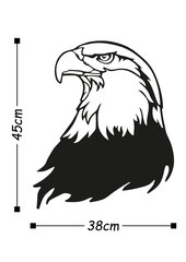 Metalinė sienos dekoracija Eagle kaina ir informacija | Interjero detalės | pigu.lt