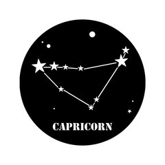 Metalinė sienos dekoracija Caprıcorn Horoscope kaina ir informacija | Interjero detalės | pigu.lt