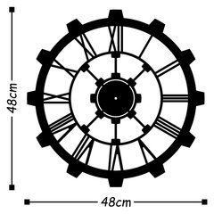 Dekoratyvinis sieninis laikrodis kaina ir informacija | Laikrodžiai | pigu.lt
