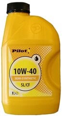 Моторное масло полусинтетическое  Pilots 10W40 SL/CF 1 л  цена и информация | Моторные масла | pigu.lt