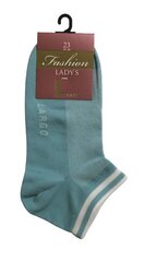 Trumpos medvilninės kojinės, mėlynos kaina ir informacija | Moteriškos kojinės | pigu.lt