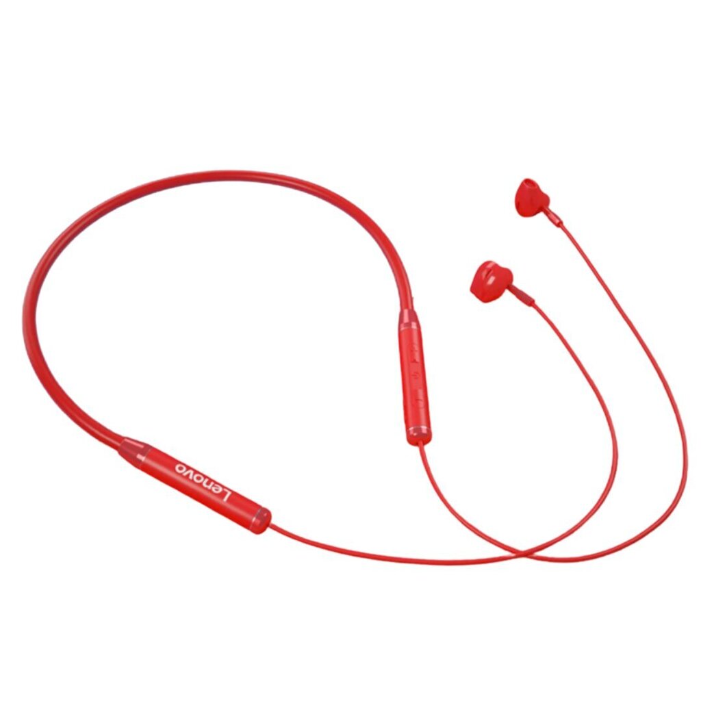 Lenovo Bluetooth-HE06 Red kaina ir informacija | Ausinės | pigu.lt