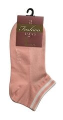 Trumpos medvilninės kojinės, rožinės kaina ir informacija | Moteriškos kojinės | pigu.lt