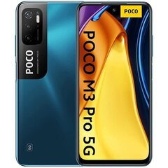 Телефон Poco M3 Pro 5G, 128GB, Dual SIM, Cool Blue цена и информация | Мобильные телефоны | pigu.lt