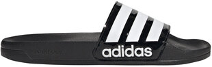 Adidas Шлепанцы Adilette Shower Black FZ2852/6 цена и информация | Женские тапочки | pigu.lt