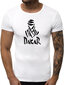 Marškinėliai vyrams DakarJS/712005-43416-XXL, balti kaina ir informacija | Vyriški marškinėliai | pigu.lt