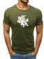 Marškinėliai vyrams Vytis JS/712005-43447-XXL, žali kaina ir informacija | Vyriški marškinėliai | pigu.lt