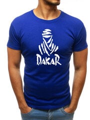 Marškinėliai vyrams Dakar JS/712005-43425-XXL, mėlyni kaina ir informacija | Vyriški marškinėliai | pigu.lt