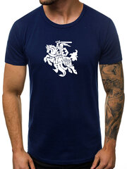 Marškinėliai vyrams Vytis JS/712005-43443-XXL, mėlyni kaina ir informacija | Vyriški marškinėliai | pigu.lt