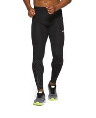 Asics Мужцины Night Track Tight 2011A837 Спортивный низ Чёрный M, цена и информация | Мужская спортивная одежда | pigu.lt