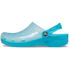 Crocs™ Classic Translucent Clog 135056 цена и информация | Комнатные тапки женские | pigu.lt