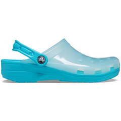 Crocs™ Classic Translucent Clog 135056 цена и информация | Тапочки женские | pigu.lt