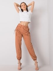 Женские брюки Zelena 292005837, оранжевые цена и информация | Брюки | pigu.lt