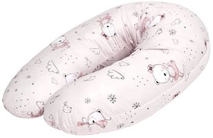 Подушка для кормления Lorelli Pink Ballerina Bear, розовая, 190 см цена и информация | Подушки для беременных и кормящих | pigu.lt