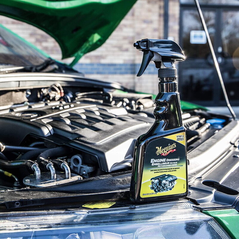 Apsauginė variklio priemonė Meguiar's Engine Dressing Safely Restore & Ads Long-Lasting Protection, 450 ml kaina ir informacija | Autochemija | pigu.lt