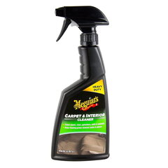 Automobilio salono valiklis Meguiar's Carpet & Interior Cleaner Safe and Deep Stain and Odur Clean, 473 ml kaina ir informacija | Autochemija | pigu.lt