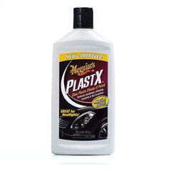 Meguiars G12310 Plast-X Средство для отчистки и полировки прозрачных пластиковых деталей - фар 296мл (USA) цена и информация | Автохимия | pigu.lt