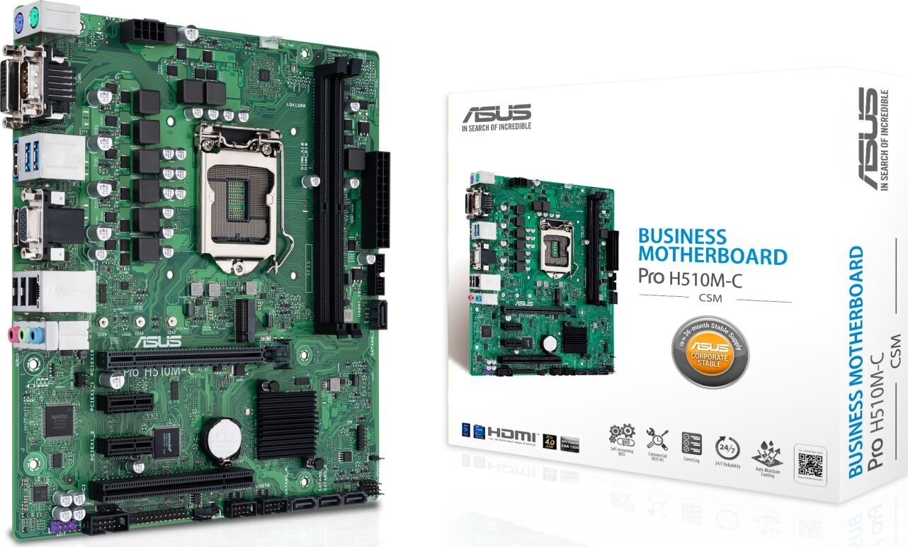 Asus 90MB17K0-M0EAYC kaina ir informacija | Pagrindinės plokštės | pigu.lt