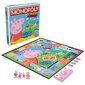 Stalo žaidimas Hasbro Monopolis Junior Peppa Pig (Kiaulytė Pepa), FI kaina ir informacija | Stalo žaidimai, galvosūkiai | pigu.lt