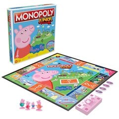 Настольная игра Hasbro Монополия Junior Peppa Pig (Свинка Пепа), FI цена и информация | Настольные игры, головоломки | pigu.lt