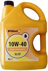 Моторное масло полусинтетическое PILOTS 10W40 SL/CF, 4 л цена и информация | Моторные масла | pigu.lt