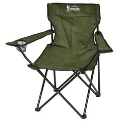 Складной туристический стул SportX, 50x50x80 см, зеленый цвет цена и информация | Туристическая мебель | pigu.lt