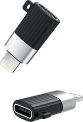 Adapteris USB TelForceOne XO NB149-D USB-C - lightning kaina ir informacija | TelforceOne Kompiuterinė technika | pigu.lt