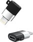 Adapteris USB TelForceOne XO NB149-B micro-USB - lightning цена и информация | Adapteriai, USB šakotuvai | pigu.lt