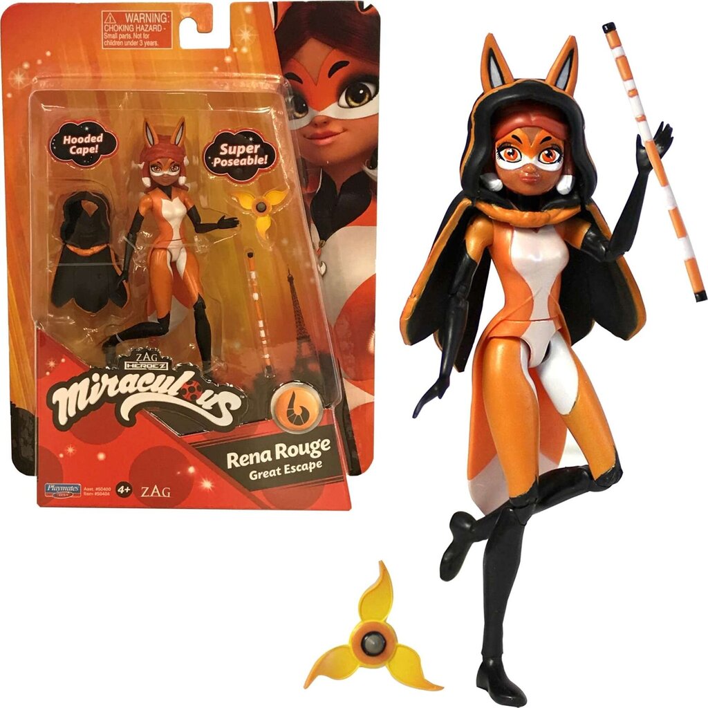 Figūrėlė su priedais Playmates Toys Ore Kitty 50404, oranžinė kaina ir informacija | Žaislai mergaitėms | pigu.lt