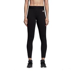 Sportinės kelnės moterims Adidas essentials 3 stripes w DI0115, juodos kaina ir informacija | Sportinė apranga moterims | pigu.lt