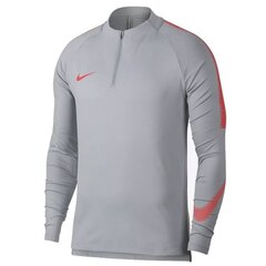 Sportinis džemperis vyrams Nike nk dry sqd dril top 18 M 894631016, pilkas kaina ir informacija | Sportinė apranga vyrams | pigu.lt