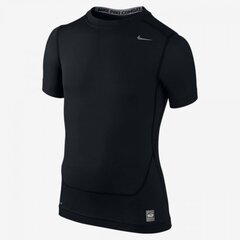 Termo marškinėliai berniukams Nike core compression SS 522801010, juodi kaina ir informacija | Marškinėliai berniukams | pigu.lt