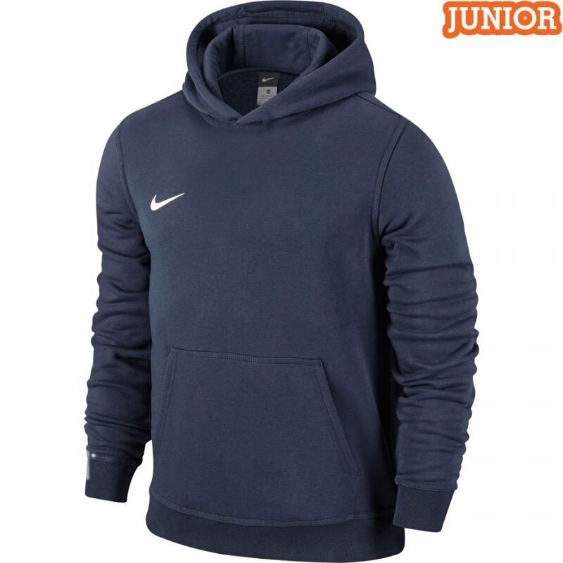 Sportinis džemperis berniukams Nike team club hoody jr 658500451, mėlynas kaina ir informacija | Megztiniai, bluzonai, švarkai berniukams | pigu.lt
