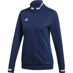 Sportinis džemperis moterims Adidas team 19 track jacket W DY8818, mėlynas kaina ir informacija | Sportinė apranga moterims | pigu.lt