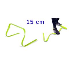 Treniruočių barjeras Yakimasport 100174, 15 cm, žalias kaina ir informacija | Kūgiai, treniruočių barjerai | pigu.lt