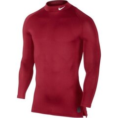 Termo marškinėliai vyrams Nike pro cool compression mock M 703090687, raudoni kaina ir informacija | Vyriški termo apatiniai | pigu.lt