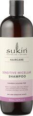 Šampūnas Sukin Sensitive Micellar Shampoo, 500 ml kaina ir informacija | Šampūnai | pigu.lt