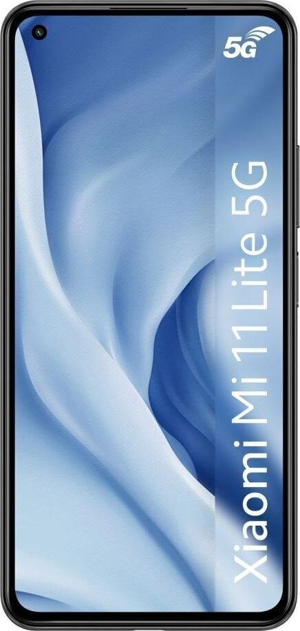 Xiaomi Mi 11 Lite 5G, 8/128GB, Truffle Black цена и информация | Mobilieji telefonai | pigu.lt