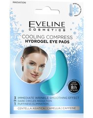 Гидрогелевые подушки для глаз Eveline Hydrogel 2 шт цена и информация | Маски для лица, патчи для глаз | pigu.lt