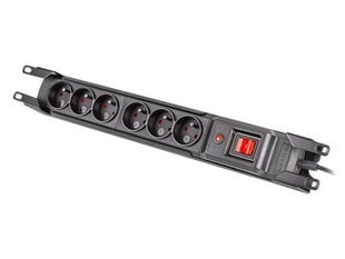 Armac Стойка Power Strip для защиты от перенапряжения 19 дюймов. M6 3м 6x230v черный M6/30/R/CZ цена и информация | Удлинители | pigu.lt