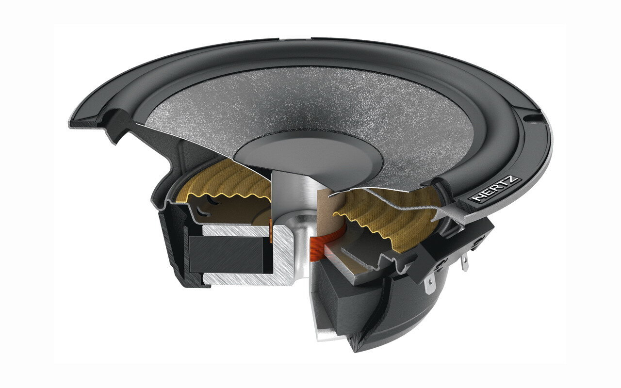 HERTZ CK 165 2-krypčių garso sistema jautrumas 93 dB SPL kaina ir informacija | Automobiliniai garsiakalbiai | pigu.lt