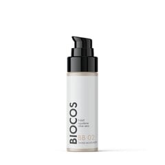 BIOCOS Tinting BB02 Увлажняющий крем для лица среднего тона для нейтральной кожи, 30мл цена и информация | Кремы для лица | pigu.lt