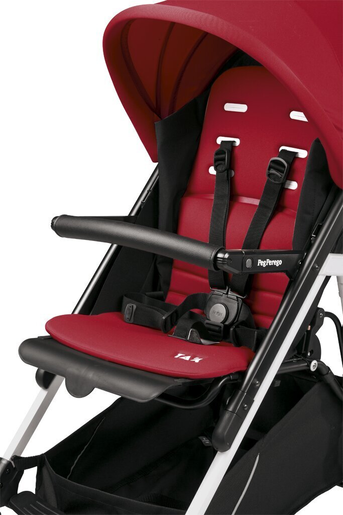 Peg Perego sportinis vežimėlis Tak Red Ribbon, raudonas цена и информация | Vežimėliai | pigu.lt