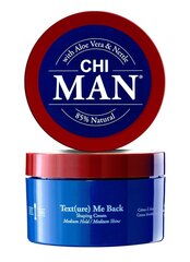 Apimties suteikiantis plaukų formavimo kremas CHI Man Texture Me Back, 85g kaina ir informacija | Plaukų formavimo priemonės | pigu.lt