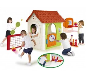 Игровой домик Feber Activity House 6-в-1 цена и информация | Детские игровые домики | pigu.lt