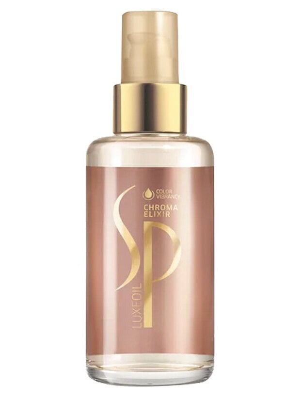 Plaukų aliejus dažytiems plaukams Wella SP Luxe Oil Chroma Elixir, 100 ml kaina ir informacija | Priemonės plaukų stiprinimui | pigu.lt