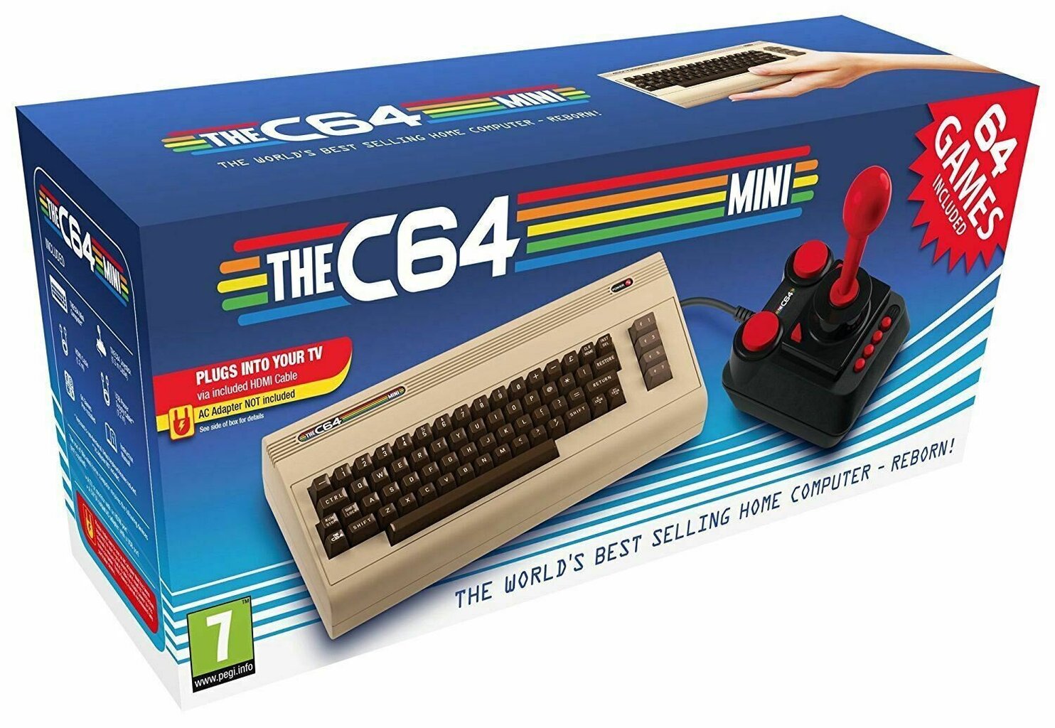 The C64 Mini цена и информация | Žaidimų konsolės | pigu.lt