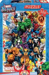 Dėlionė Educa Borras Marvel Herojus, 500 d. kaina ir informacija | Dėlionės (puzzle) | pigu.lt